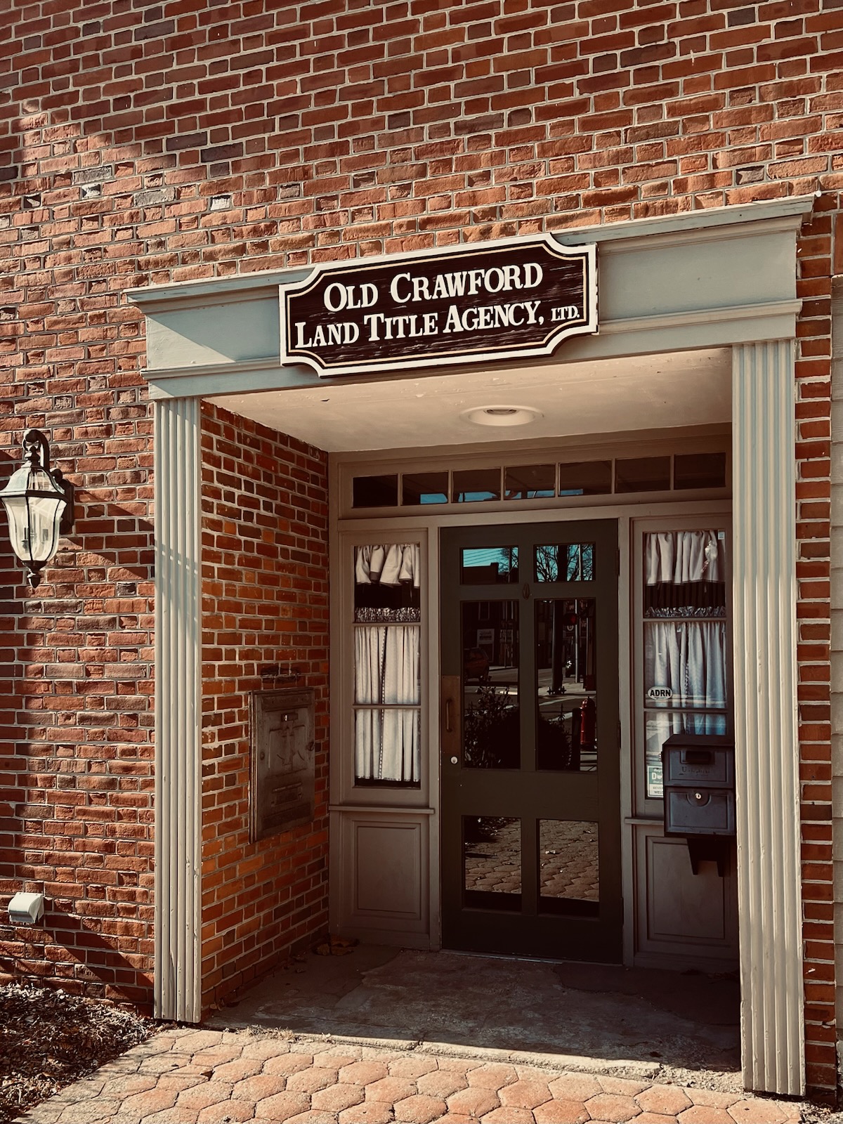 Old Crawford Land Title Agency office